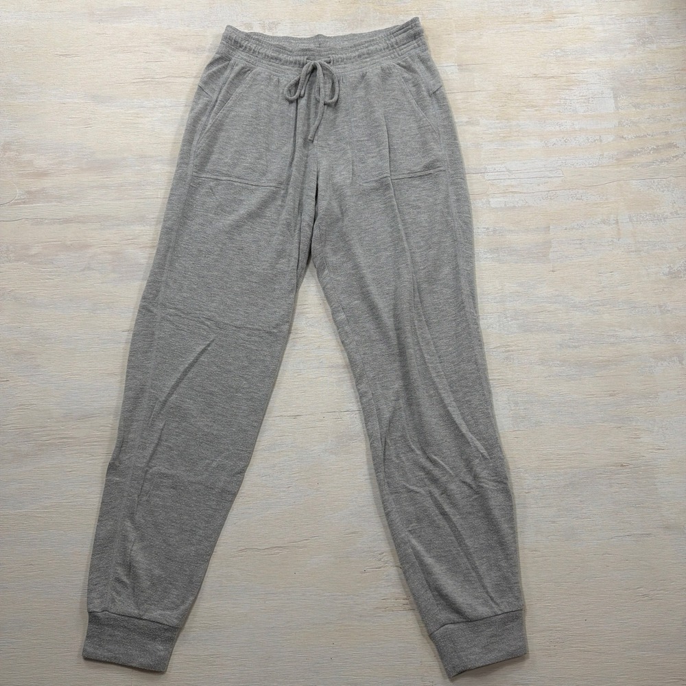 Alo Yoga Jogger Pants Lounge Activewear Size S Heather Gray
